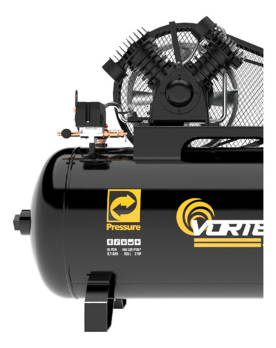 Compressor Pressure 300 10pcm/100l Motor 2cv Mono Weg 110v/220v