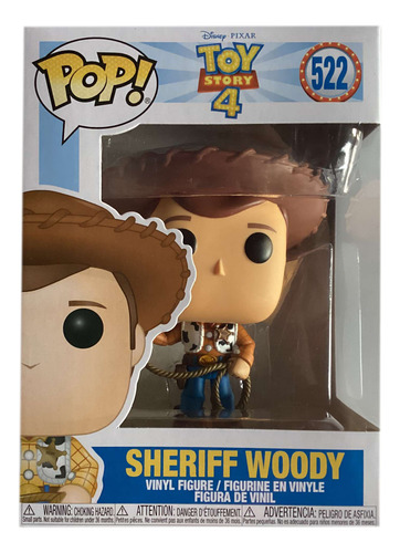 Funko Pop Disney Toy Story 4 Sheriff Woody 522