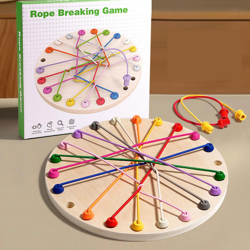 Corda Uplandador De Brinquedos De Brinquedo Twisted Redondo