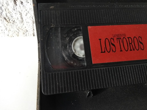 Casset Vhs La Pasión Por Los Toros De Colección Con Detalles (Usado)