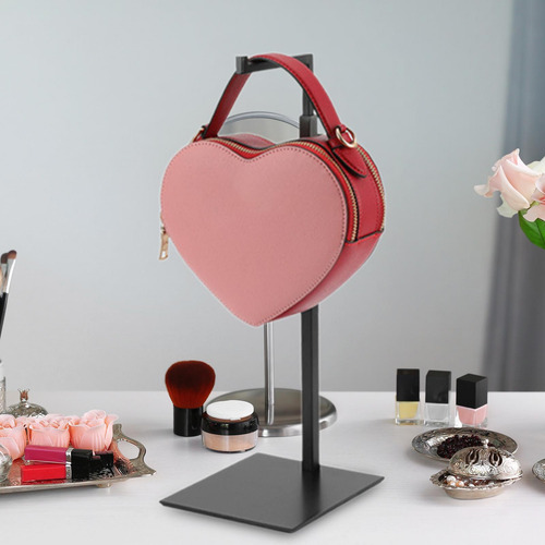 Estante De Exhibición De Bolsos,soporte De Negro