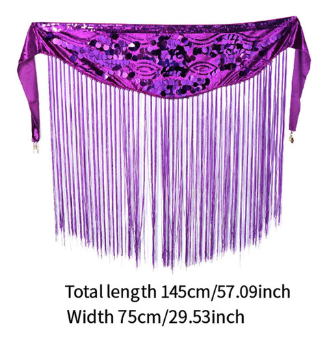 Falda Para Danza Del Vientre, Pañuelo Para La Cadera, Con