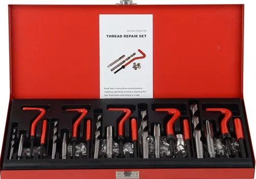 Kit De Herramientas Combinadas Osmao Kit J-123 De 131 Piezas Color Rojo
