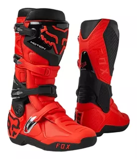 Botas Fox Motion Rojo/ Negro Motocross Enduro