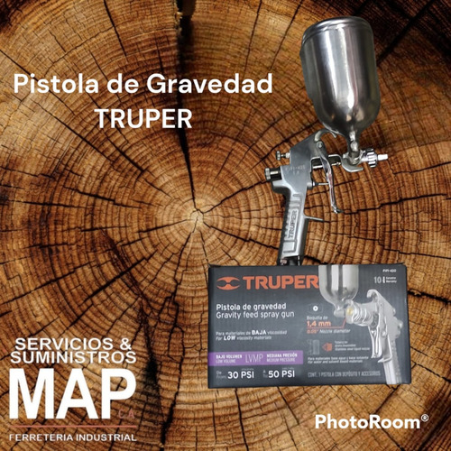 Pistola De Gravedad Truper