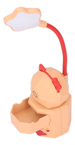 Escritorio Led De Lectura Amarillo Con Carga Usb, Cálida Y L
