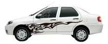 Comprar Calco Fiat Siena Tattoo Flame Tunning Tuning Juego