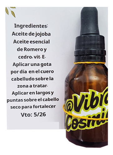 Tonico Para Crecimiento Y Fortalecimiento Capilar Cabello