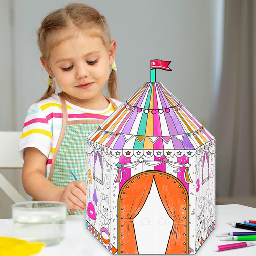 Casita Castillo Casa De Muñecas De Princesa Diy Con Muebles