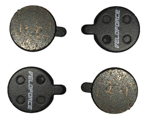 Imagem 1 de 3 de 2 Pares Pastilha Freio Disco Zoom Bicicleta Bike Veloforce