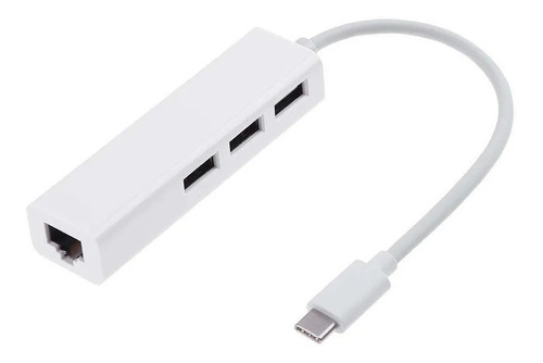 Cable Adaptador Usb-c Hub Usb Ethernet Gigabit