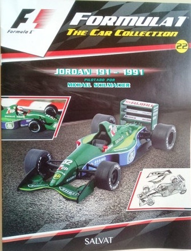 *** Formula 1 F1 N° 22 Revista Jordan -solo Revista Leer ***