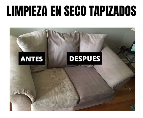 Imagen 6 de 8 de Limpiador En Seco 5 L Tapizados Sillon Colchon Sillas