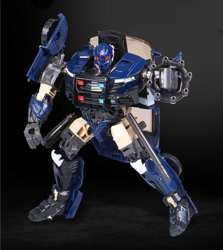 Boneco Transformers Barricade Tf5 Robô E Carro Polícia 19 Cm