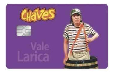 Adesivo Para Cartão De Crédito Chaves Vale Larica