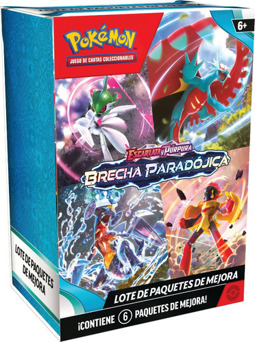 Pokemon Tcg S&v Paradox Rift Booster 6 Pack En Español