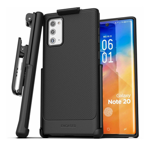 Galaxy Note 20 Belt Clip Case Thin Armor Slim Grip Cove...