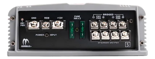 Crunch Sa-1100.4 Serie Smash 1,100 Vatios 4 Canales Clase Ab