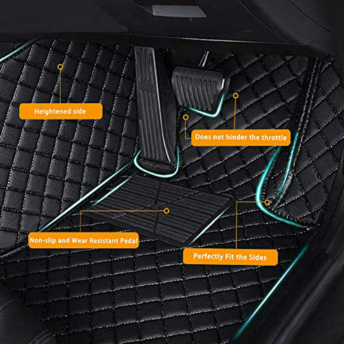 Tapetes De Lujo Para Bmw X3 , Cuero Y Alfombra, Fácil Limpie