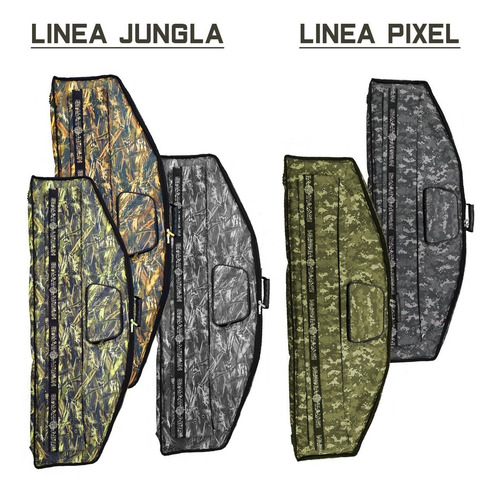 Funda Arco Compuesto Wild Reforzada 95 Cm Bolsillo Bandolera