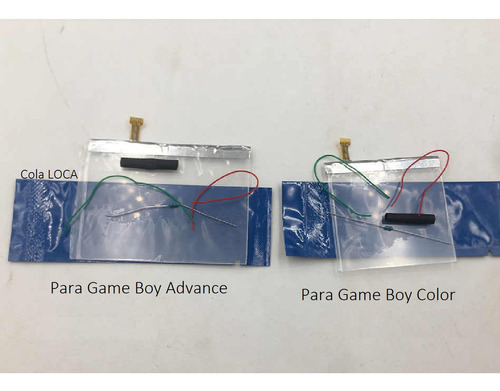 Front Light Luz Game Boy Color Ou Advance Mod Com Cola Loca.