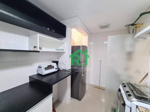 Imagem 19 de 20 de Cobertura Duplex, Beira Mar, Reformada, 2 Dormitórios Sendo 1 Suíte, 2 Vagas De Garagem, Área De Lazer, Pitangueiras, Guarujá/sp - Co0129