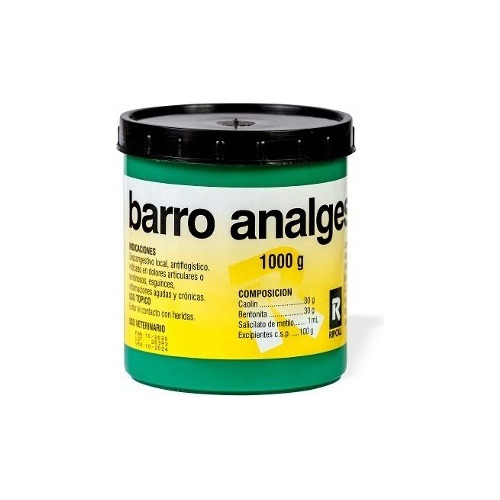 Barro AnaLGésico Ripoll 1kg Para Dolores Articulares