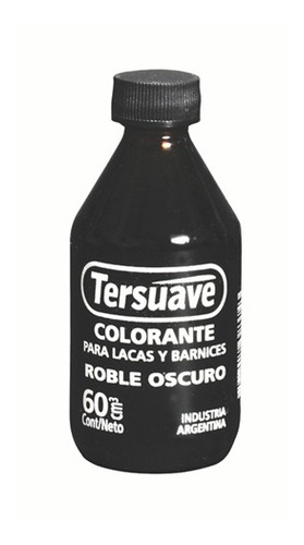 Tinta Para Laca Y Barniz Tersuave Nogal 60cc