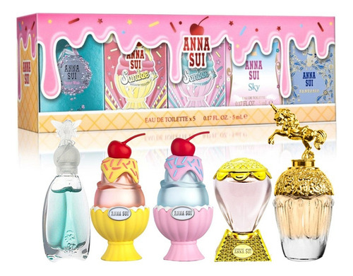 Anna Sui (w) Mini Set Edt 5 Minis De 5ml