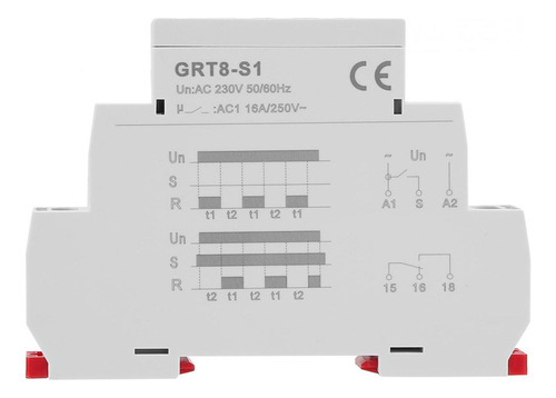Relé De Tiempo De Ciclo Grt8-s1 Mini Temporizador .