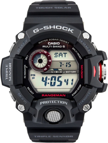 Reloj Casio G-shock Solar Rangeman Gw-9400-1 Altímetro