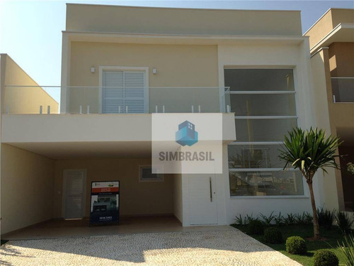 Imagem 1 de 16 de Casa Residencial Verona À Venda No Residencial Real Parque Sumaré. - Ca0071