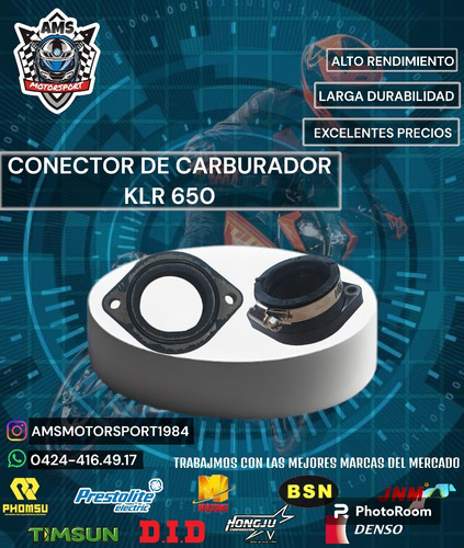 Conector De Carburador Klr 650