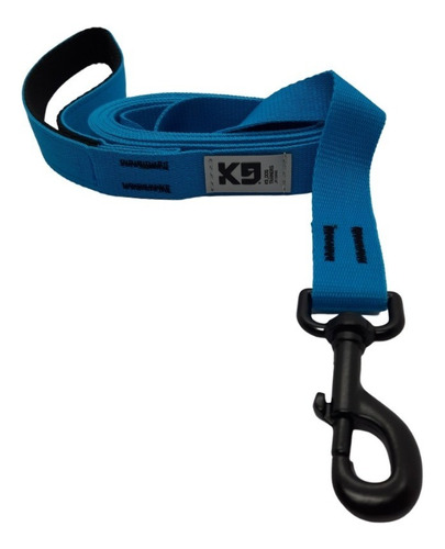 Correa De Perro 3 Mts K9 Urban Black, Adiestramiento, Paseo.