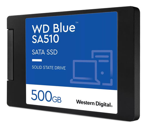 Imagen 2 de 3 de Disco sólido interno Western Digital SA510 WDS500G3B0A 500GB