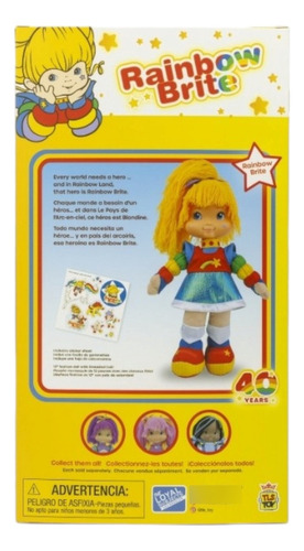Rainbow Brite Muñeca Retro Tls The Loyal Subjects 30 Cms Apx (Usado)