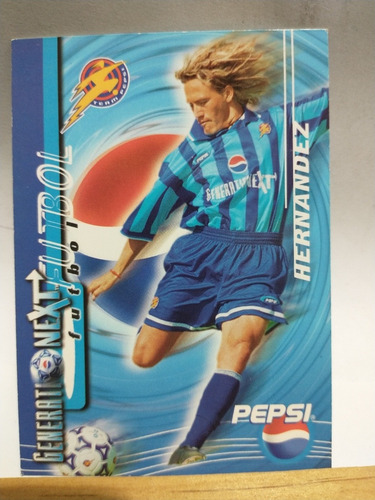 Pepsi Generation Next Futbol 1998 5 Tarjetas Diferentes. Le (Usado)