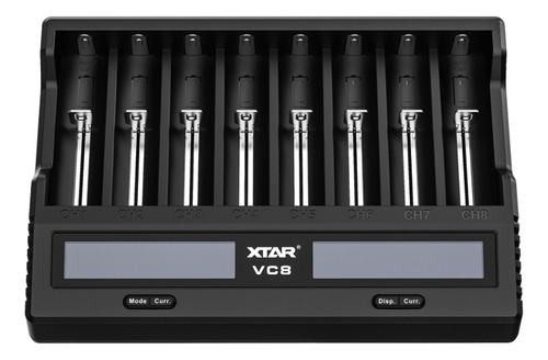 Xtar 8-slot Battery Charger, Model: Vc8
