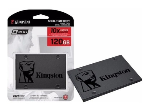 Imagen 4 de 4 de Disco sólido interno Kingston SA400S37/120G 120GB