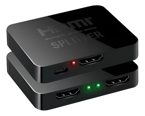 Splitter Full Hdtv Ultra Hd 4k 2k 1 Entrada A 2 Pantallas