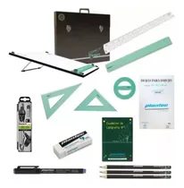 Comprar Set Tecnico Técnico Dozent Tablero 40x50 Atril 26art.compas