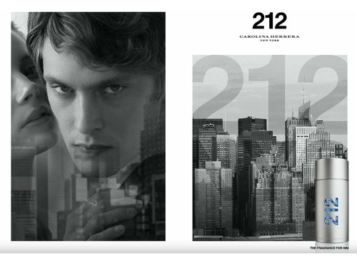 Perfume 212 Men Aqua Edt 100 Ml Para Hombre