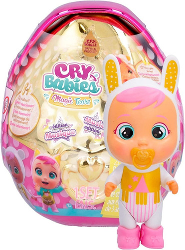 Cry Babies Magic Tears Muñeca Sorpresa Edicion Music 2023 