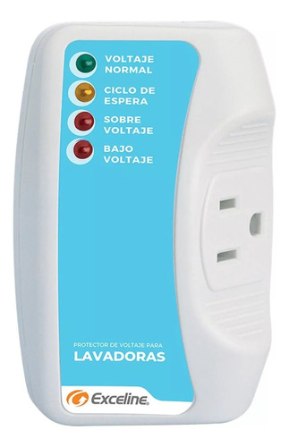 Protector De Voltaje Para Lavadoras 120v Exceline 