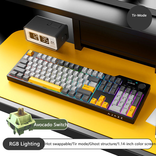 Teclado Mecánico Ak35i V3 Modelo Tir Hot 104 Full Keyboard E