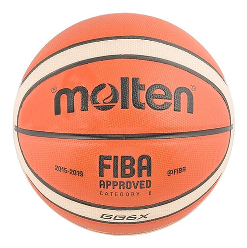 Pelota De Basquet Molten N6 Gg6x Basket Oficial Composite Pu