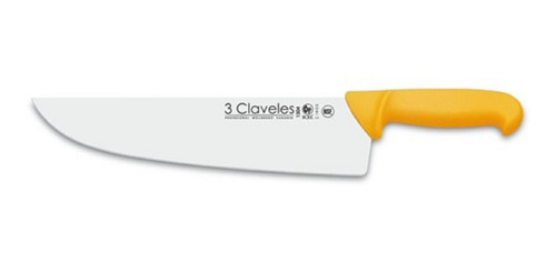 Cuchillo Profesional Carnicero Angosto 29cm Acero 3 Claveles