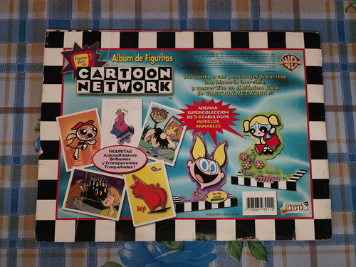 Album De Figuritas Cartoon Network - Buen Estado (Usado)