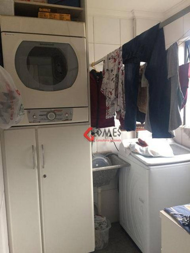 Apartamento Com 3 Dormitórios À Venda, 94 M² Por R$ 580.000 - Vila Caminho Do Mar - São Bernardo Do Campo/sp - Ap3018
