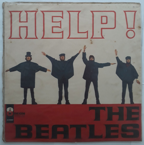 Vinil (g+/vg The Beatles Help! 1a Ed Br 65 Odeon Mofb 333 Sw